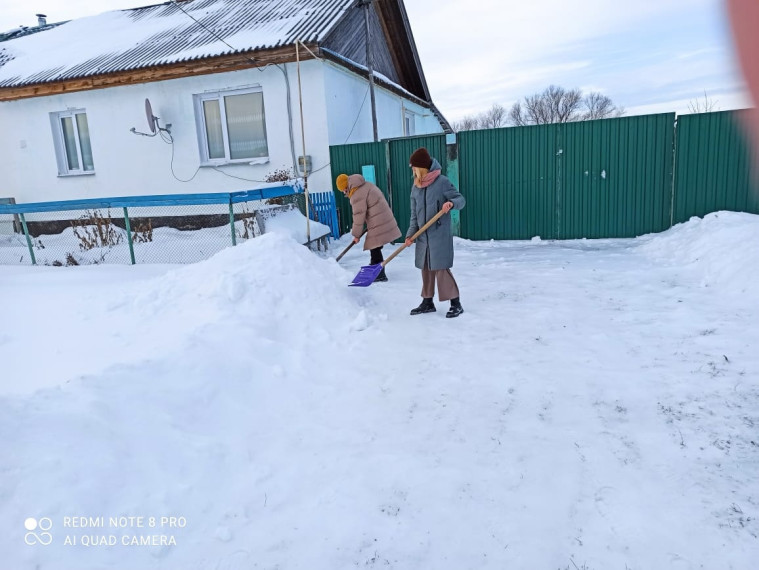 Снежный десант.