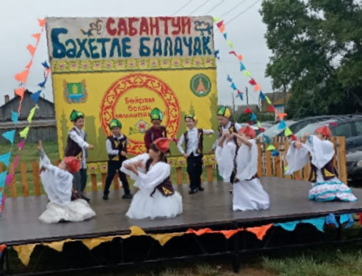 Детский сабантуй.